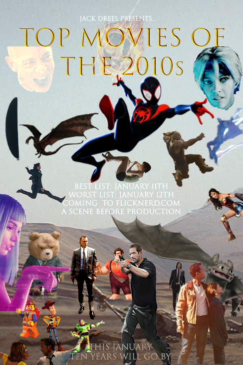 Top Movies of the 2010s OFFICIAL POSTER